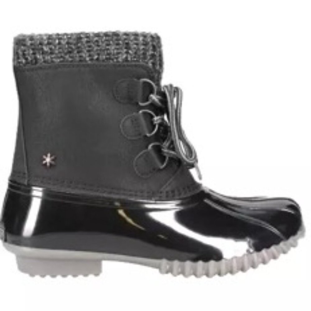 Sporto Lilia Women's Duck Winter Waterproof Boot Black Size 6 - Picture 4 of 5